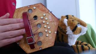 How to play A Drop of Nelsons Blood on concertina Tutorial [upl. by Adilem]