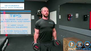 How to Maximise Your DB Farmers Walk with Shrugs [upl. by Gaut]