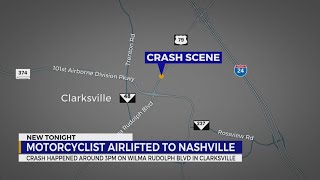 Clarksville TN police investigate motorcycle crash [upl. by Phaedra]