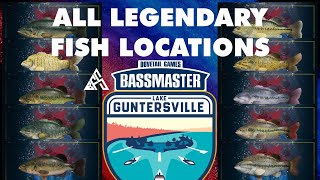 LEGENDARY FISH GUNTERSVILLE LAKE  Bassmaster Fishing 2022 [upl. by Ronacin]