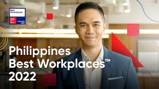 Philippines Best Workplaces™ 2022 — Top 25 Virtual Reveal  Great Place to Work® Philippines [upl. by Tolmann]