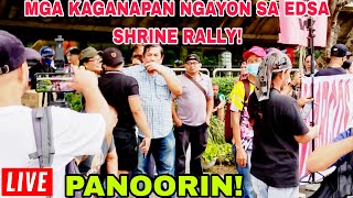 EDSA SHRINE UPDATE PEACEFUL RALLY NOVEMBER 2024 [upl. by Roos]