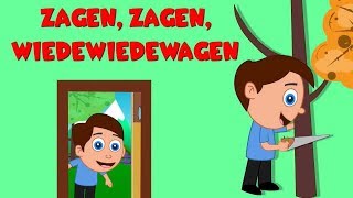 Zagen zagen wiede wiede wagen  Nederlandse Kinderliedjes [upl. by Gilman]