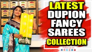 Latest Dupion Fancy Sarees Collection  Dupion Sarees  Fancy Sarees  Hyderabad Shopping Zone [upl. by Fedora978]