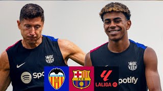 🔥 MATCH PREVIEW VALENCIA vs FC BARCELONA 🔥  LA LIGA [upl. by Enelam133]