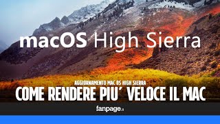 Mac lento dopo aggiornamento High Sierra Ecco come risolvere il problema [upl. by Eloc]