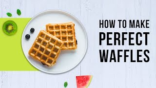 How to make waffles at homeHow to make waffles in waffle makerওয়াফেল মেকার রেসিপি diyapiya [upl. by Elatan]