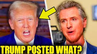 Trump Throws TANTRUM After Newsom Drops BOMB On Him [upl. by Noe49]