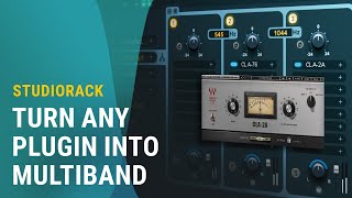 Turn Any Waves Plugin into Multiband with Waves StudioRack [upl. by Grimes]