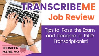 TranscribeMe Review How to Pass the Exam and Get a Transcription Job in 2020 [upl. by Lauer]