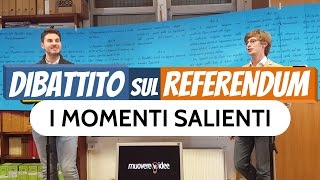 Dibattito sul Referendum  I momenti salienti [upl. by Akcired]