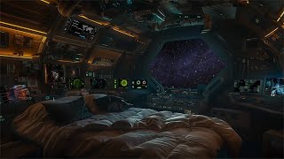 🌌 Drift into Deep Space 24Hour SciFi Ambience for Sleep and Concentration 😴💤 [upl. by Marquet649]