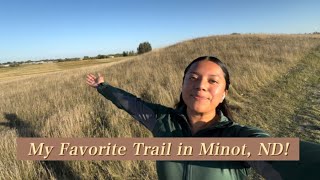 My Favorite Hiking Trail in Minot ND [upl. by Mellins347]