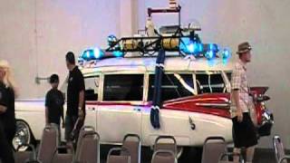 Ecto1 Ghostbusters original movie car at CVS Nate Trumans starcarcentralcom [upl. by Ladnek256]