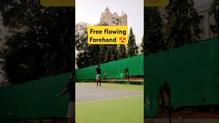 Forehand 😍♥️ tennis handposition forehandtennis tennis [upl. by Akemed459]