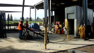 Rebar Hoop Welding for Columns [upl. by Samale767]