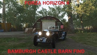 Forza Horizon 4 Bamburgh Castle Barn Find Guide [upl. by Altaf]