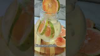 Grapefruit weight lose detox waterweightlossdrink grapefruitjuice grapefruitdetoxwatershorts [upl. by Neelya]