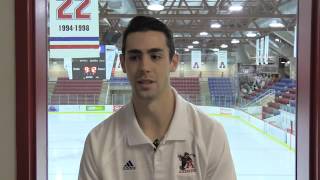 Mens hockey World Jr series Top 8 Academic AllCanadian Geoff Schemitsch [upl. by Brigette]