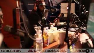 Flatbush Zombies Freestyle on Showoff Radio [upl. by Melesa196]