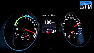 2015 VW Golf 7 GTE 204hp  0200 kmh acceleration 1080p [upl. by Dare]