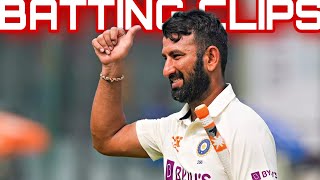 Cheteshwar Pujara Batting Clips For Editing 🥵  Cheteshwar Pujara Scene Pack 🥶 [upl. by Aicina]