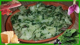 Pasta al pesto di spinaci  Piatto insuperabile  Le Ricette di zio Roberto [upl. by Kapor]