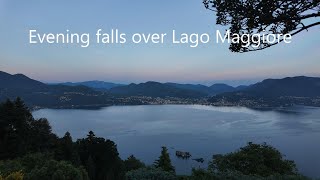 Evening falls over Lago Maggiore [upl. by Arnie994]