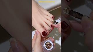 How to Do Nail Art with Regular Foot Nail Polish shorts short thenailfusion nails nailart [upl. by Wildermuth475]