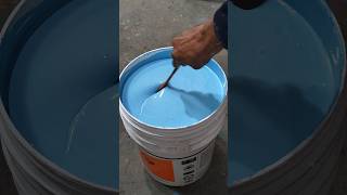 interior paint shade making  acrylic emulsion satisfying ytshorts [upl. by Dercy242]