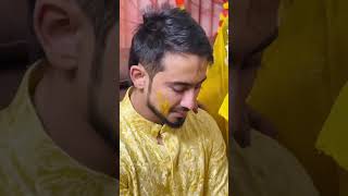 Beautiful Haldi RasmAdnanShadiwedding [upl. by Rhodes]