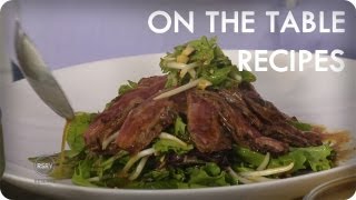 Skirt Steak amp Salad Recipe by Eric Ripert  On The Table Recipes  Reserve Channel [upl. by Yasmar393]