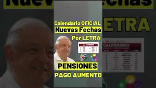 Por FIN BIENESTAR Anuncia DIAS de PAGO PENSION ENERO💳💰ADULTO MAYOR🧓CALENDARIO x LETRA✅AUMENTO 2024🤑 [upl. by Phare578]