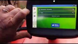 Video1 demonstrativo GPS Compass Ag Leader [upl. by Suoirrad]