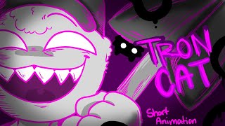 TRON CAT  Tyler the Creator Short Animation CLEAN [upl. by Micro]