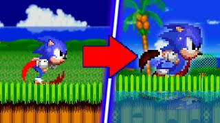 Sonic 2 With Better Sonic Style [upl. by Koziel]