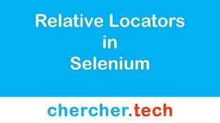 Relative Locators Selenium  NO it does not work based on UI [upl. by Noreen324]