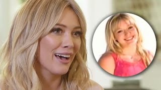 Hilary Duff Speaks Out About Those Awkward Disney Channel Promos [upl. by Iatnahs991]