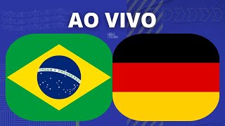 BRASIL 3 X 0 ALEMANHA  Vôlei Masculino  Liga das Nações VNL AO VIVO [upl. by Mallon553]