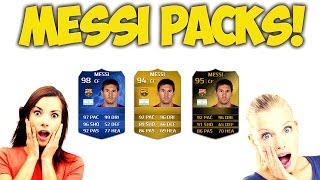 FIFA 14  MESSI PACKS [upl. by Selden]