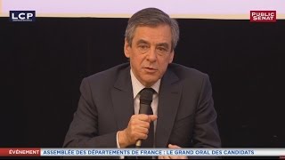 Fillon veut baisser les dotations pour les collectivités territoriales de 75 milliards [upl. by Ahsoem]