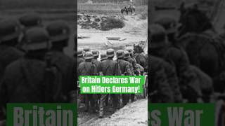 Britain Declares War on Hitler history warzone ww2 facts war historyfacts learn shorts [upl. by Lunneta]