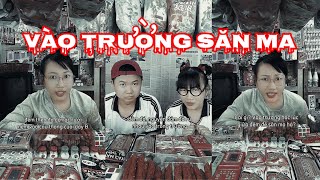 Căn Tin Truyện Ma  Tập 4 Vào Trường Giữa Đêm Săn Ma [upl. by Damick486]