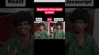 React js vs JavaScript [upl. by Saddler]