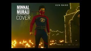 MINNAL MURALI BGM COVER K2N MUSIC BAND  TRAILER BGM [upl. by Asylla]