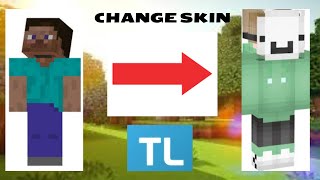 How to Upload Skin in Tlauncher Minecraft Easy Guide 2024 [upl. by Hedda157]