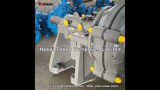 Tobee® Flotation Processing Froth Slurry Pumps mininghighdensityslurrypump machine copper [upl. by Kaslik]