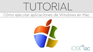 Cómo ejecutar programas de Windows en Mac  macOS [upl. by Lomaj686]