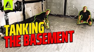 Basement Tanking Windows and External Door Fitting [upl. by Anahcar843]