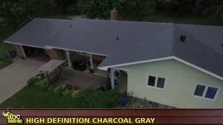 ABC Seamless Steel Roofing  HD Charcoal Gray [upl. by Salakcin]